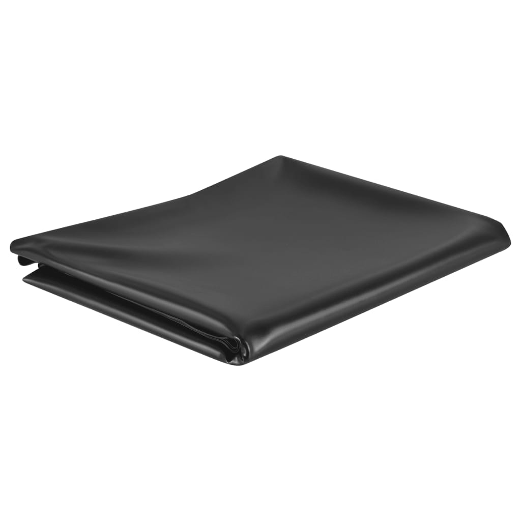 Black pond liner 1x6 m PVC 0.5 mm
