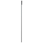 Aluminum and ESG black glass sliding door 102.5x205 cm