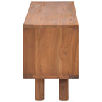 Mueble para la TV madera maciza de teca 110x30x45 cm