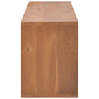 Mueble de TV madera maciza de teca 110x30x40 cm