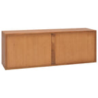 Mueble de TV madera maciza de teca 110x30x40 cm