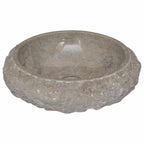 Lavabo gris mármol Ø40x12 cm