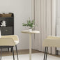 Tablero para mesa mármol color crema Ø40x2,5 cm