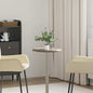 Tablero para mesa mármol color crema Ø40x2,5 cm