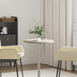 Tablero para mesa mármol color crema Ø40x2,5 cm