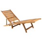 Solid Teak Wooden Lounger