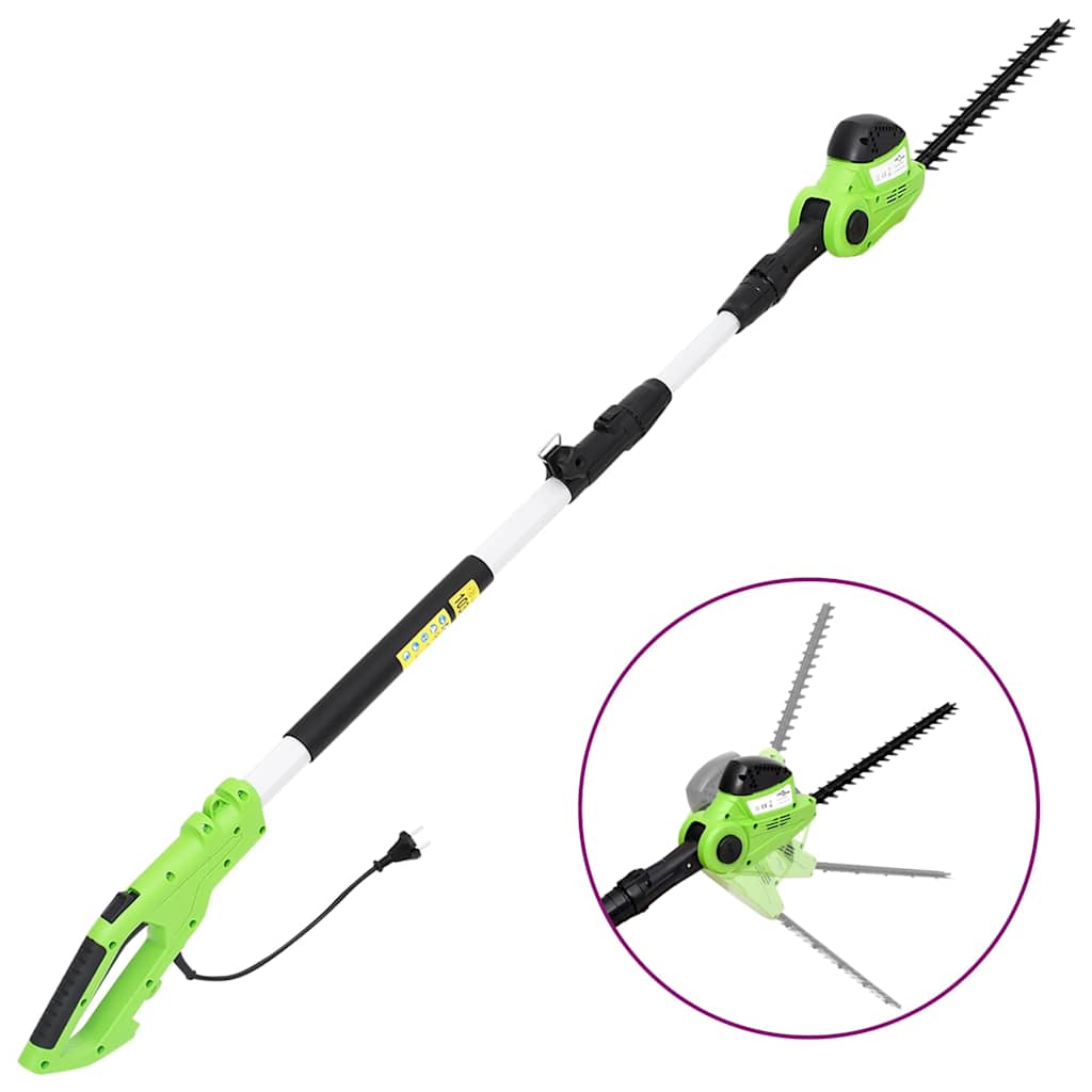 Cortasetos eléctrico telescópico pértiga 25/41 cm 710/550W