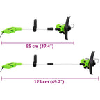 Cortacésped telescópico eléctrico 29 cm 550 W