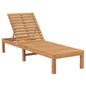 Solid Teak Wooden Lounger