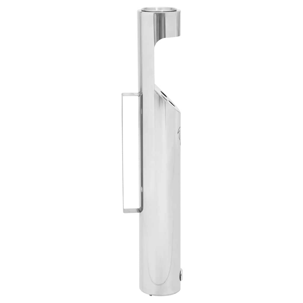 Cenicero de pared de acero inoxidable