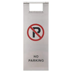 Señal de parking plegable acero inoxidable