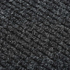 Alfombra de pasillo atrapa suciedad 100x100 cm gris antracita