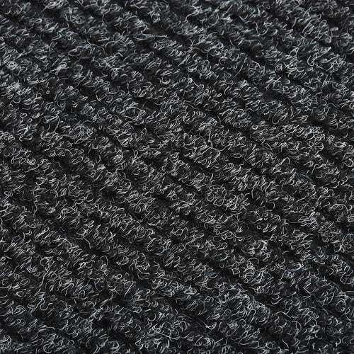 Alfombra de pasillo atrapa suciedad 100x100 cm gris antracita