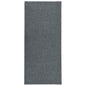 Alfombra de pasillo atrapa suciedad 100x100 cm gris antracita