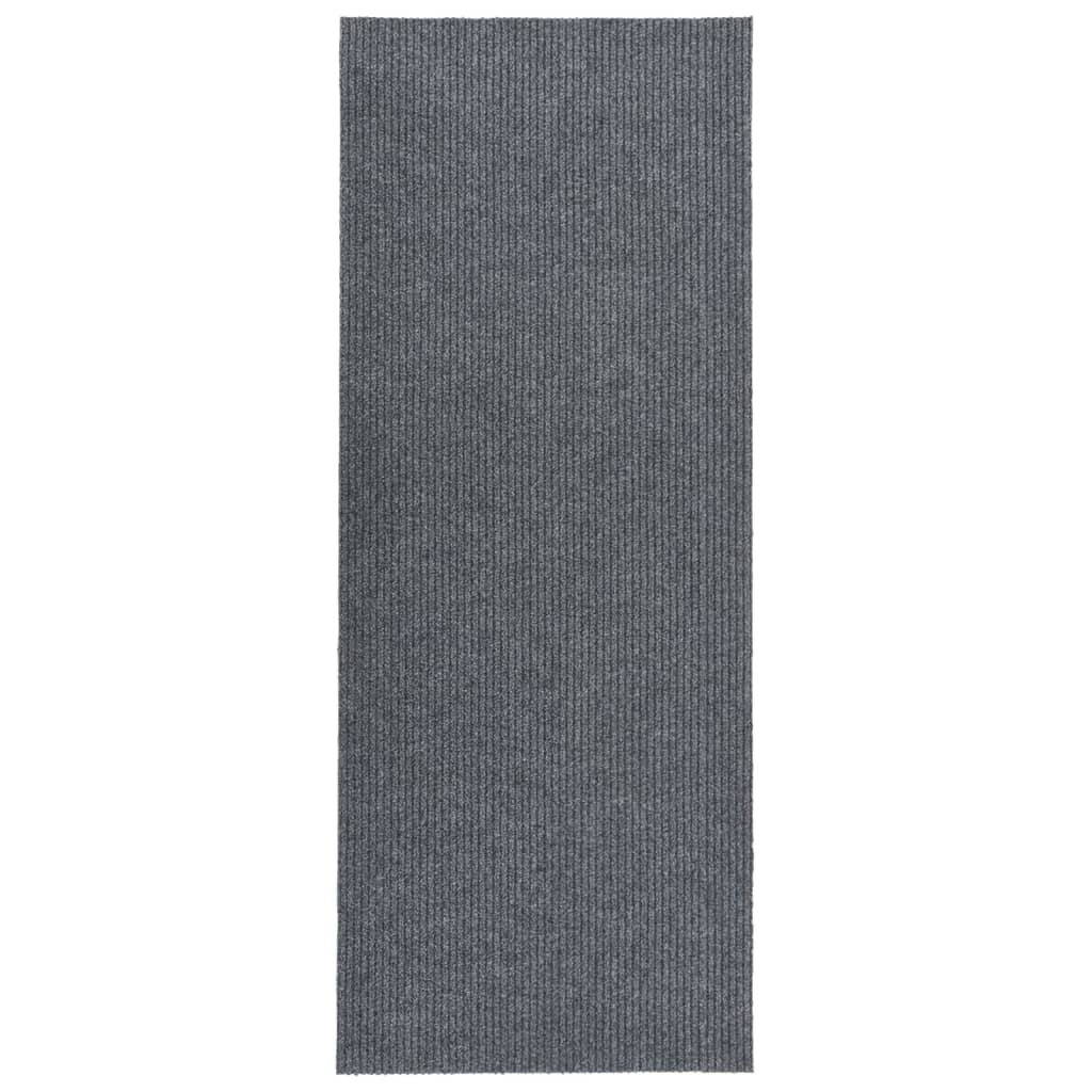 Alfombra de pasillo atrapa suciedad 100x100 cm gris antracita
