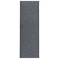 Alfombra de pasillo atrapa suciedad 100x100 cm gris antracita