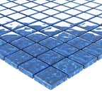 Azulejo Mosaico 11 pcs Azul 50 x 50 cm Cristal