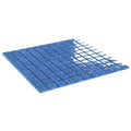 Azulejo Mosaico 11 pcs Azul 50 x 50 cm Cristal