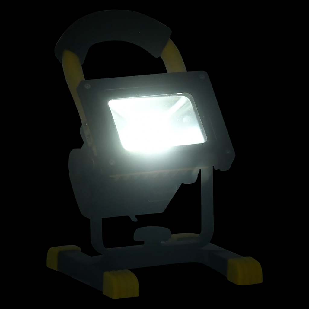 Foco LED recargable con asa 30 W blanco frío