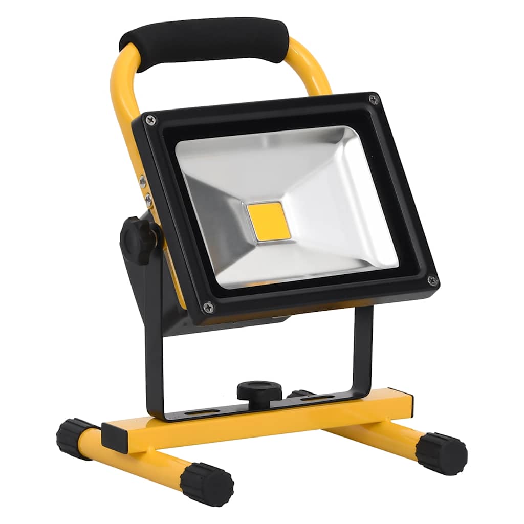 Foco LED recargable con asa 30 W blanco frío