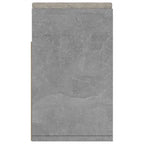 Zapatero cojín contrachapada gris hormigón 104x30x49 cm