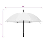 Paraguas blanco 130cm