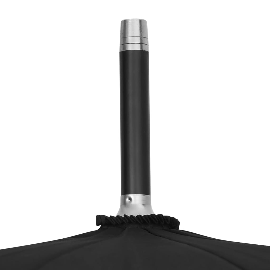 Paraguas automático negro 105 cm