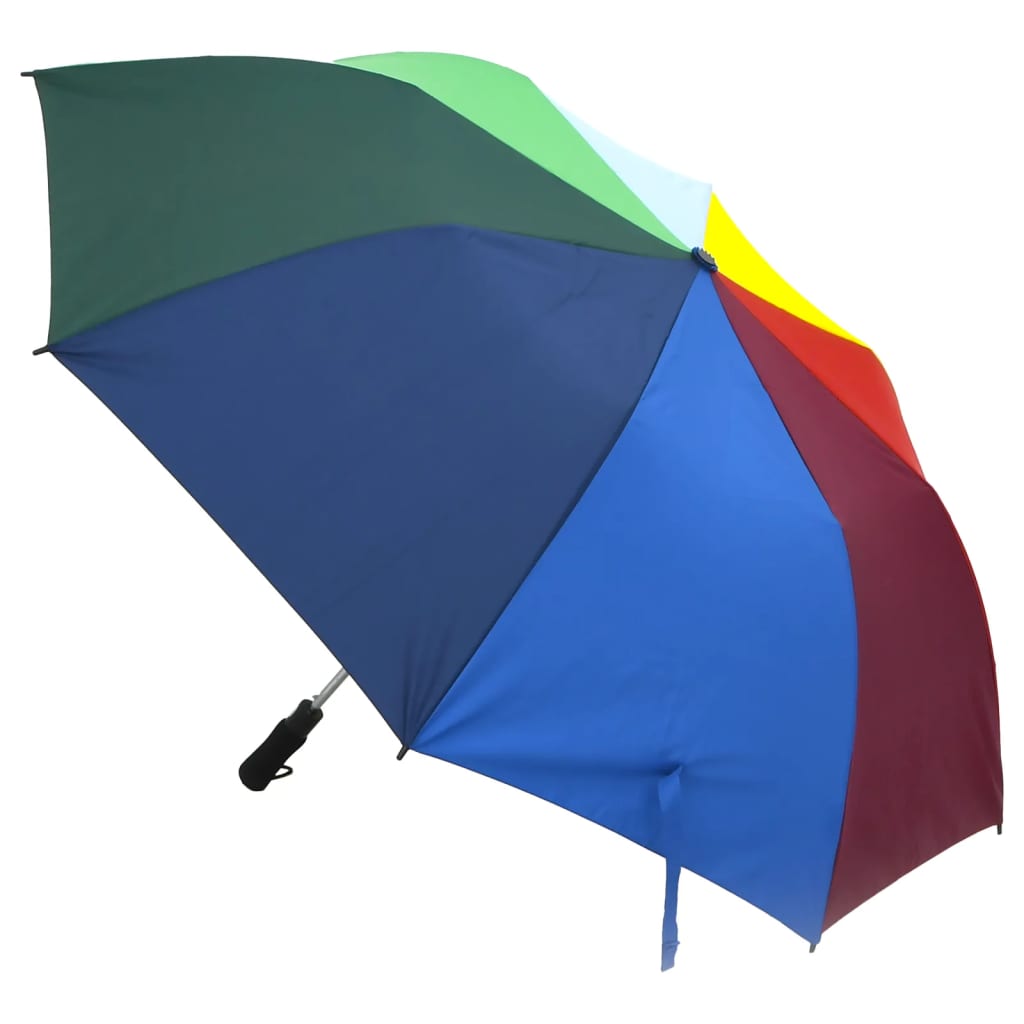 Paraguas plegable automático multicolor 124 cm