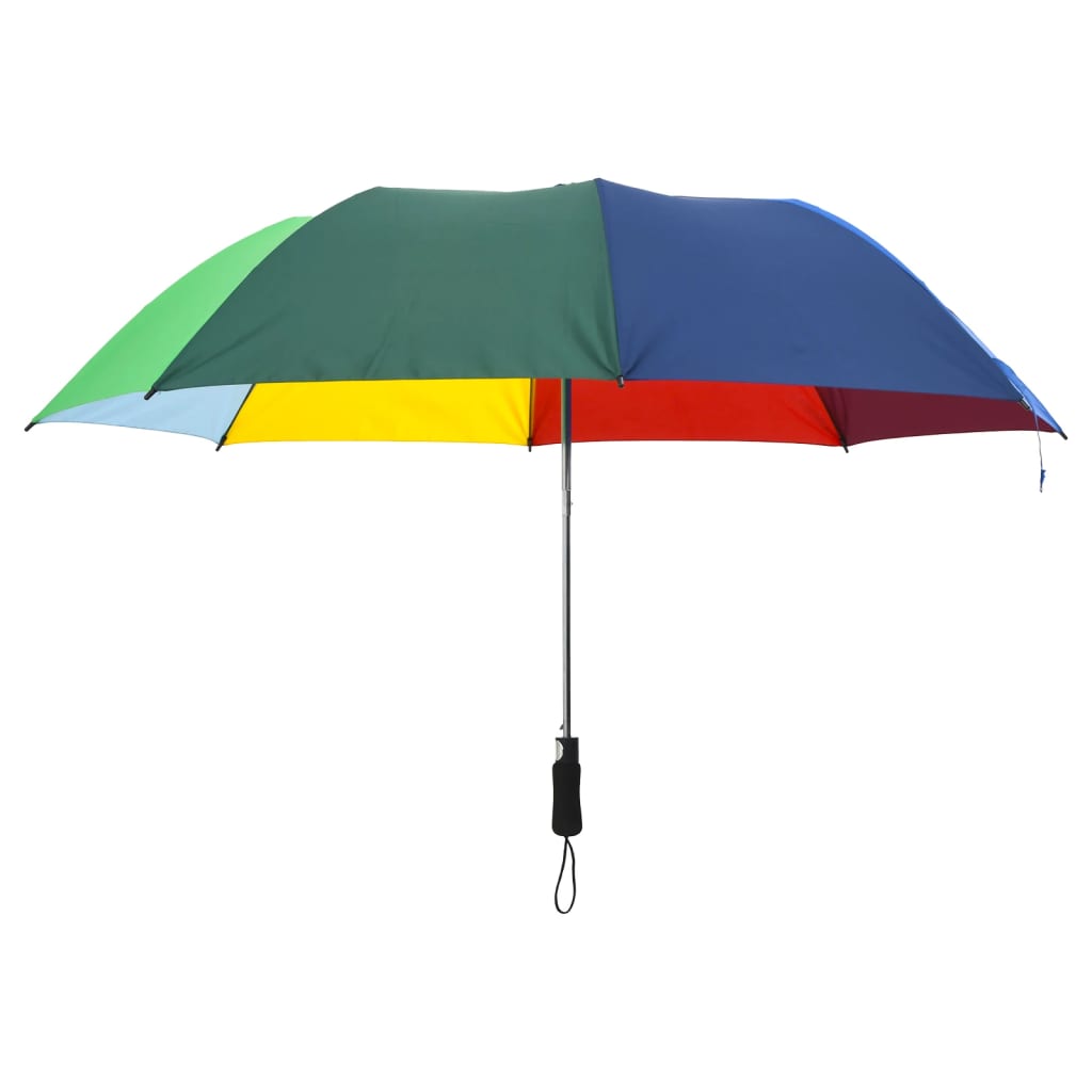 Paraguas plegable automático multicolor 124 cm