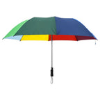 Paraguas plegable automático multicolor 124 cm