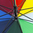Paraguas plegable automático multicolor 124 cm