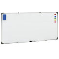Pizarra magnética acero blanco 110x60 cm