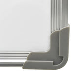 Pizarra magnética acero blanco 110x60 cm