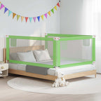 Barandilla de seguridad cama de niño azul tela 100x25 cm