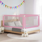 Barandilla de seguridad cama de niño azul tela 100x25 cm
