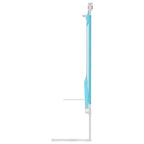 Barandilla de seguridad cama de niño azul tela 100x25 cm