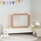 Barandilla de seguridad cama de niño azul tela 100x25 cm