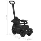 Coche de empuje para niños G63 negro