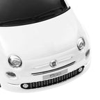 Coche correpasillos eléctrico Fiat 500 blanco