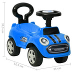 Coche correpasillos azul