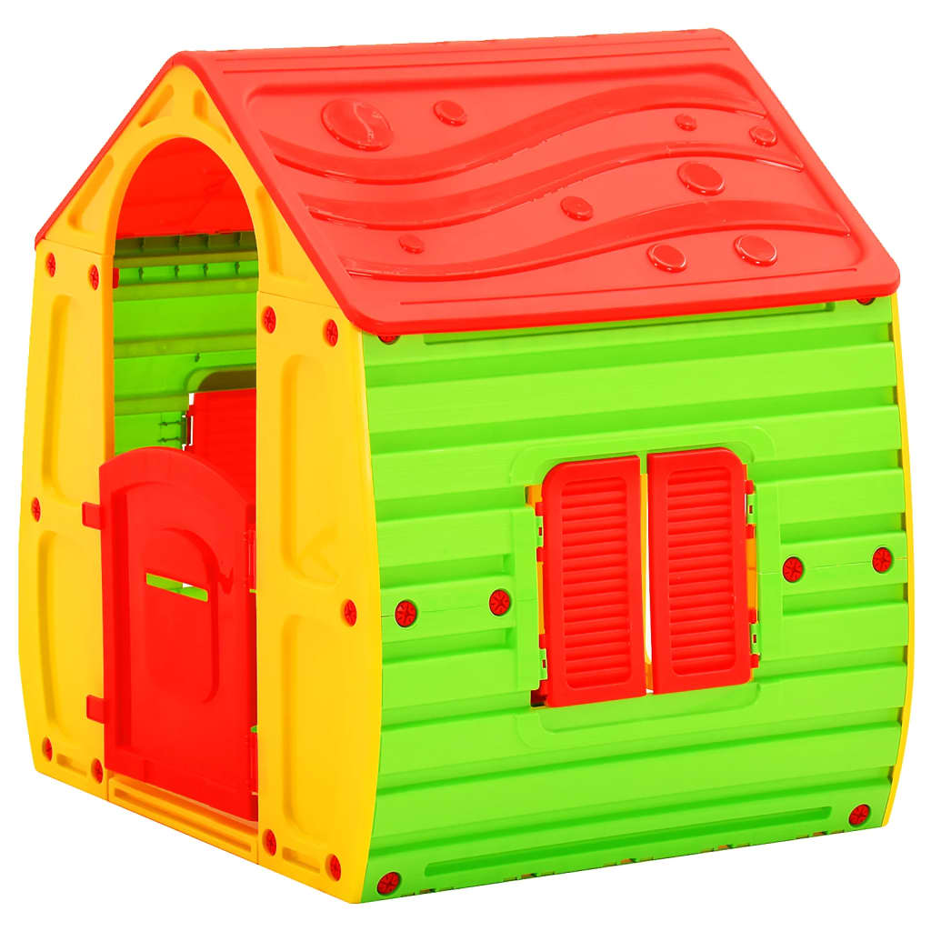 Casita de juegos para niños 102x90x109 cm