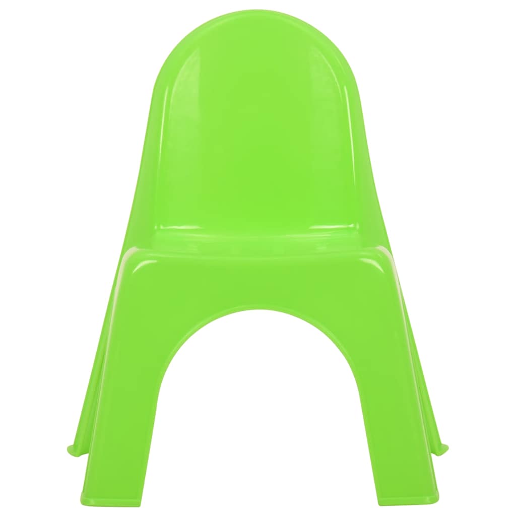 Juego de mesa y sillas para niños PP