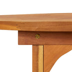 Mesa de comedor jardín 180x90x75 cm madera maciza de acacia