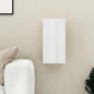 Mueble de TV madera contrachapada blanco brillante 30,5x30x60cm
