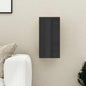 Mueble de TV madera contrachapada blanco brillante 30,5x30x60cm