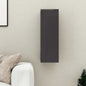 Mueble de TV madera contrachapada blanco brillante 30,5x30x60cm