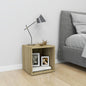 Mueble de TV madera de ingeniería hormigón 88,5x27,5x30,5 cm