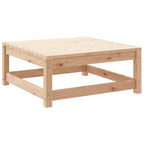 Juego de muebles de jardín 3 piezas madera maciza de pino