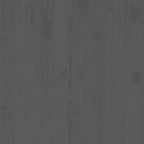 Muebles de jardín 3 piezas gris madera maciza de pino