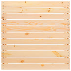 Set de muebles de jardín 2 piezas con cojines madera de pino